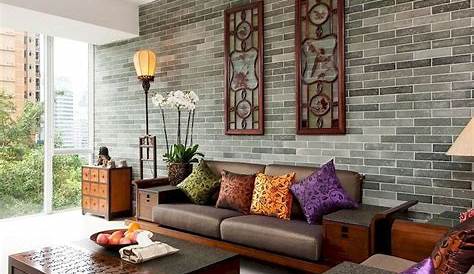 35 Asian Living Room Decor Ideas (23) | Asian decor living room, Asian