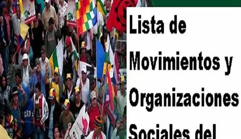 Demandas Sociales De Los Pueblos Y Nacionalidades Del Ecuador