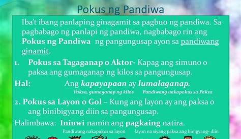 Aspekto at Pokus ng Pandiwa - Filipino WIKA KO | Facebook