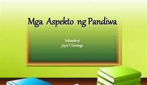 Aspekto ng pandiwa | PPT