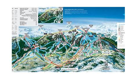 Aspen Ski Trail Map Mountain Mountain, , Area