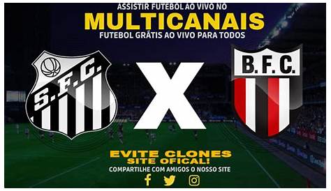 Assistir Santos x Bragantino ao vivo Grátis HD 26/06/2022