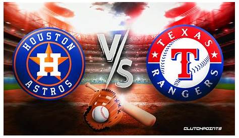 Astros vs Rangers Prediction Today | MLB Odds, Picks for Wednesday
