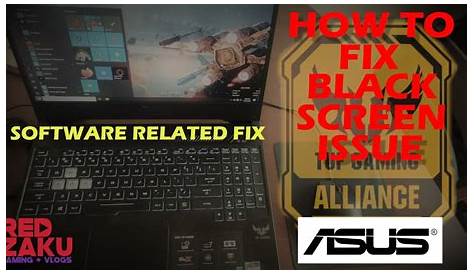 Asus Laptop Black Screen: ISSUE FIXED (Easy Troubleshooting Guide) - e