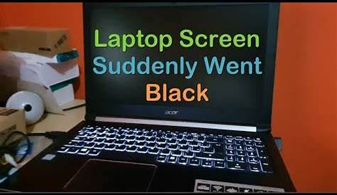 Laptop Screen Suddenly Went Black or Blank Fix - BlogTechTips