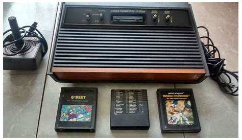 Atari 2600 Con 6 Juegos Originales Lista Para Usarse | Mercado Libre