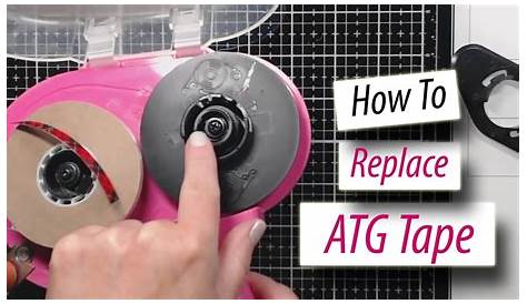 ATG Tape Refills 6 packages for Scotch big pink tape gun