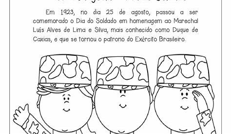 80 Atividades para o Dia do Soldado! - ESPAÇO EDUCAR