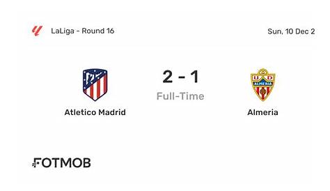 Atletico Madrid vs Almeria Spanish La Liga - Best live Sports
