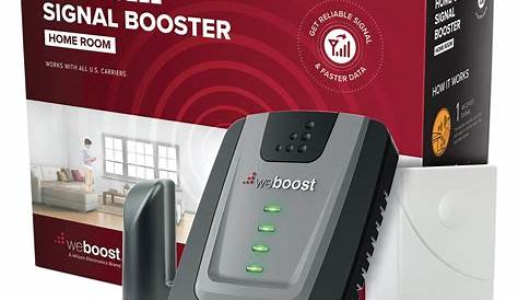 weBoost Home Room (472120) Cell Phone Signal Booster, FCC Approved, All