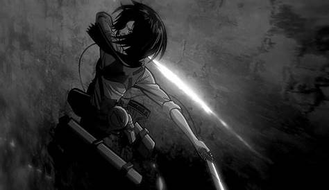 Attack On Titan Black And White Wallpapers - Wallpaper Cave