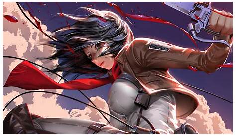 🔥 [49+] Attack on Titan Mikasa Wallpaper | WallpaperSafari