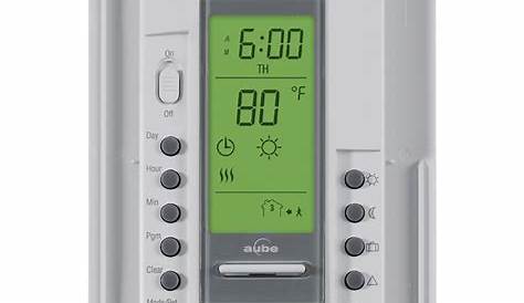 Aube Thermostat Manual Th115