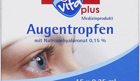Augentropfen - Bei trockenen Augen & Bindehautentzündung