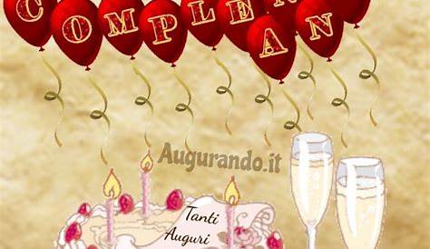Cartoline di compleanno - Tanti auguri di Buon Compleanno! ~ champagne