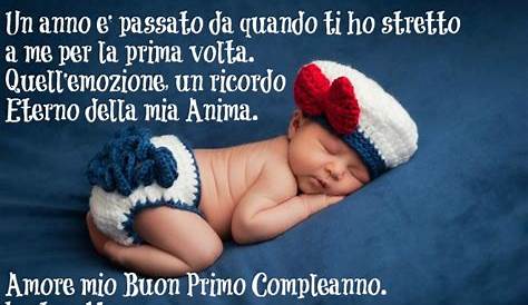 crimine Ruotare tsunami biglietto auguri primo compleanno bimbo