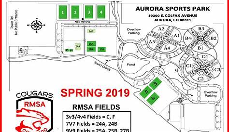 aurora sports park field numbers Fantasy Diary Gallery Of Photos