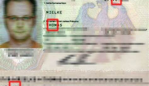 Ist das eine Null oder O im Reisepass? | Kurzurlaub deutschland