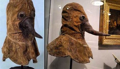 An Authentic 16th Century Plague Doctor Mask is On Display