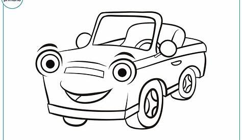Los dibujos para colorear : Dibujos de coches y carros para colorear