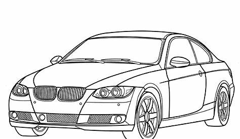 Ausmalbilder Audi A6 | Race car coloring pages, Cars coloring pages