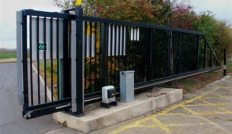 Cantilever Sliding Gates » Residential & Commercial Electric Gates
