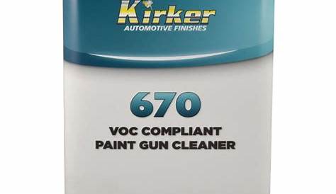 Kirker Paint Gun Cleaner | Automotive Spray Gun Washers