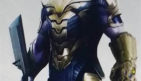 Avengers 4 Leaked Concept Art Thanos Shows Off ' Brutal New