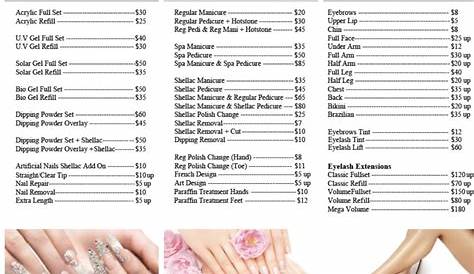 Average price full set acrylic nails New Expression Nails