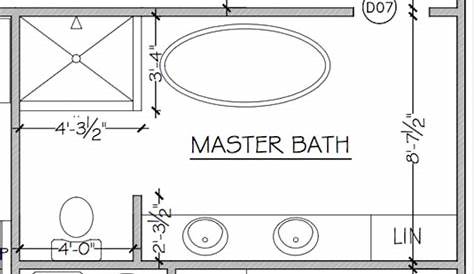 What Is A Standard Master Bathroom Size – Artcomcrea