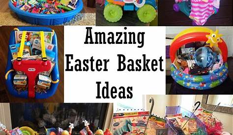 Awesome Easter Baskets Noncandy Basket Fillers And Surprises Momtrends