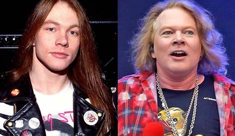Axl Rose, Before and Now. - YouTube
