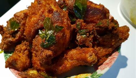 Healthy Malaysian 'Fried' Chicken | Ayam Goreng Berempah - No Oil, No