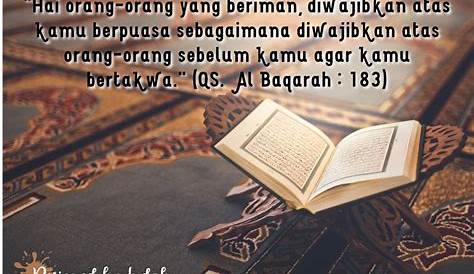 Ayat Al-Qur'an dan Hadits yang Menjelaskan tentang Kewajiban Berpuasa