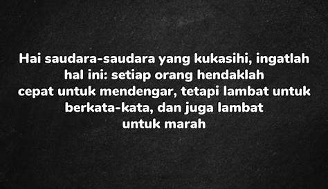 Ayat Alkitab Dalam Bahasa Inggris Dan Artinya : 40 Kata Kata Motivasi