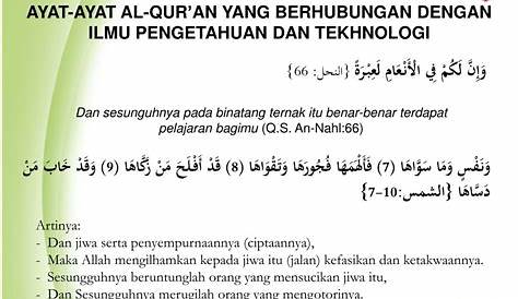 Ayat Quran Tentang Ilmu