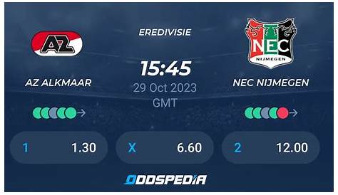 Bas Dost collapses on pitch during AZ Alkmaar vs NEC Nijmegen | Bas