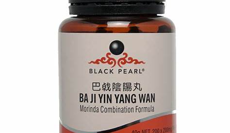 BLACK PEARL – Morinda Formula (Ba Ji Yin Yang Wan) | Zhong Centre