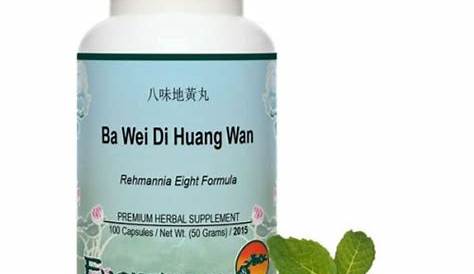 Amazon.com: Sun Ten-Rehmannia Eight Formula, 722B 100 Capsules, Ba Wei