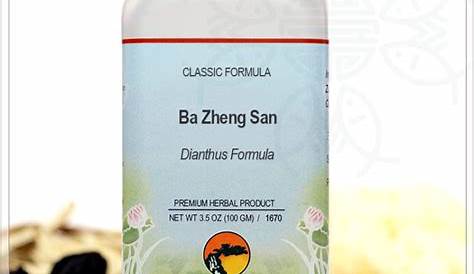 Ba Zheng San (w/o Da Huang) (Dianthus Formula (w/o Rhubarb)): Granule