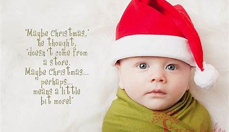 Baby Christmas Quotes For Instagram