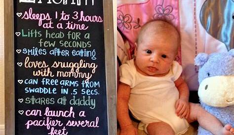 Baby Monthly Milestone Picture Ideas To Inspire You monthlymilestones