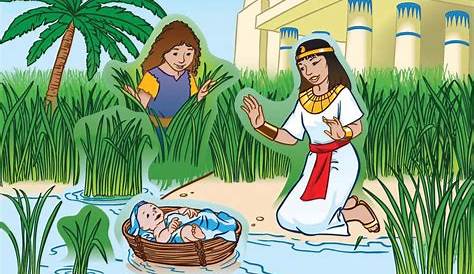 Church House Collection Blog: Free Baby Moses In The Basket Clip Art