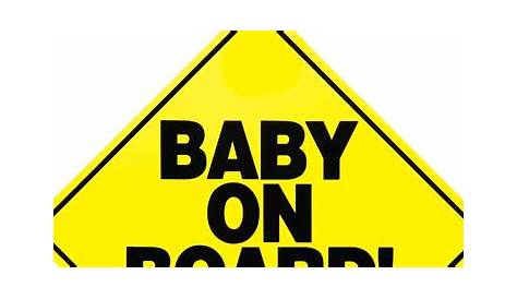 304 Baby On Board Svg Free SVG PNG EPS DXF File