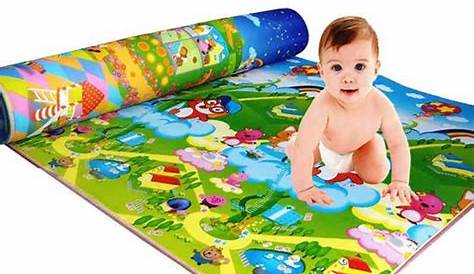 Baby Play Mat For Kids 77 6" X 68 9" 0 4"