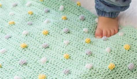Babydecke mit passender Schmetterlingsgirlande | Decke häkeln einfach