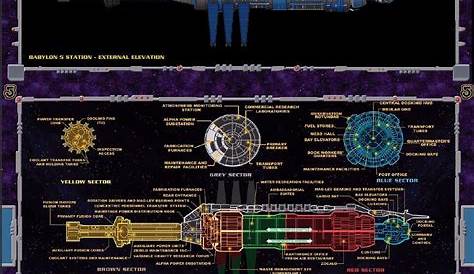 B5 layout ship's Pinterest Babylon 5, Deep Space and Space Station
