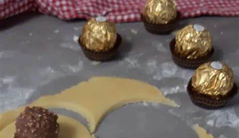 Rezept für leckere schkokoladig-nussige Cupcakes mit Ferrero Rocher und