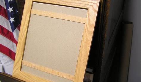 What's the Best Material for Picture Frame Backing and What Holds it in