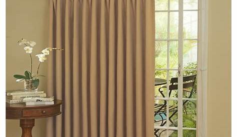 Backyard Door Curtains